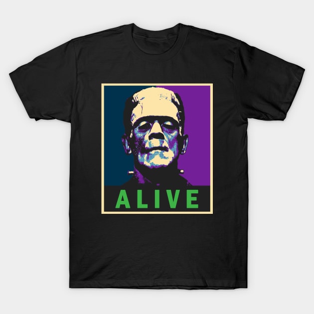 Frankenstein T-Shirt by valentinahramov